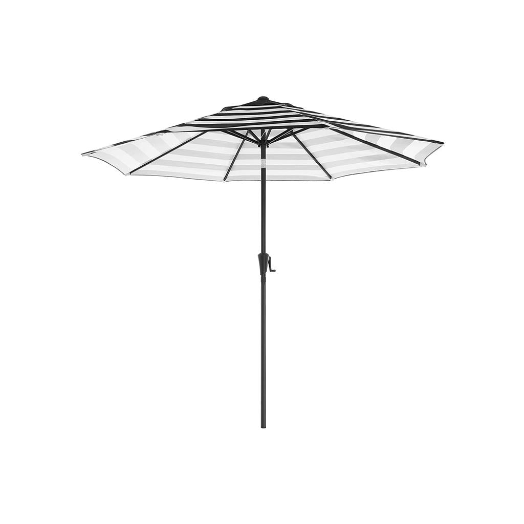 SONGMICS 9 ft Outdoor Table Umbrella with 8 Ribs