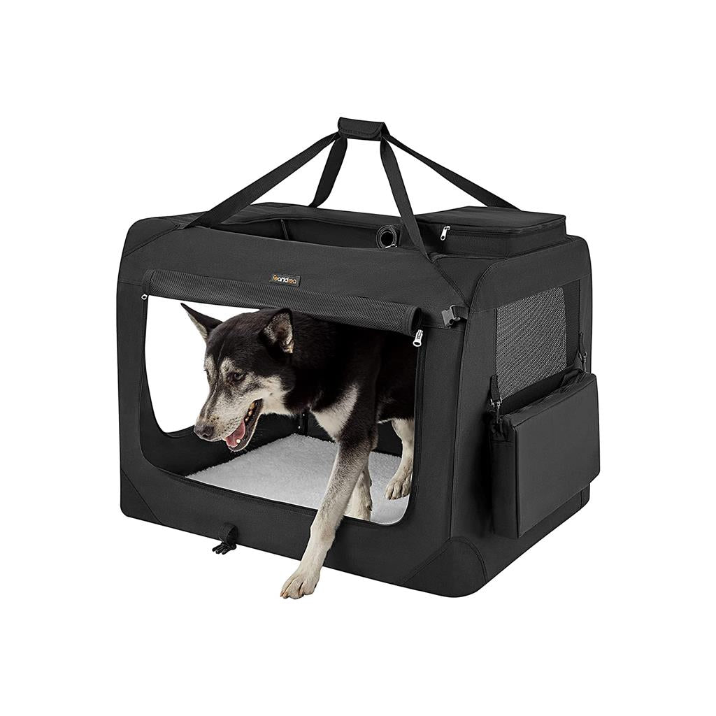 Feandrea Collapsible Dog Crate with Handle