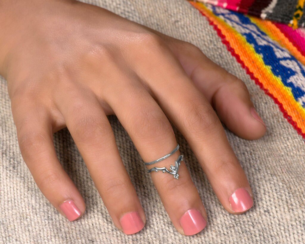 Indian Style Midi Knuckle Ring Set