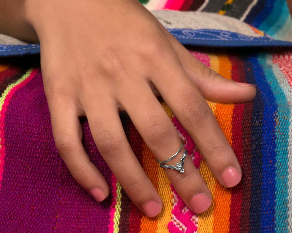 Indian Style Midi Knuckle Ring Set
