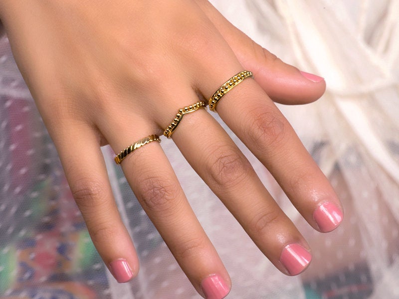 Solid Gold Rings