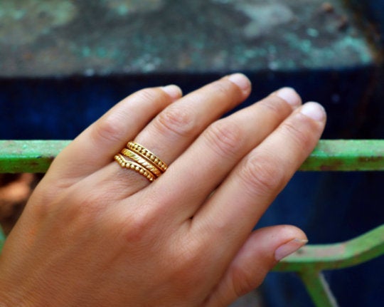 Solid Gold Rings