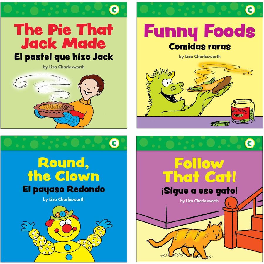 First Little Readers Set Printed by Liza Charlesworth - 8 Pages - Teaching Resources Publication - June 1, 2020 - Grade Preschool-2 - English, Spanish