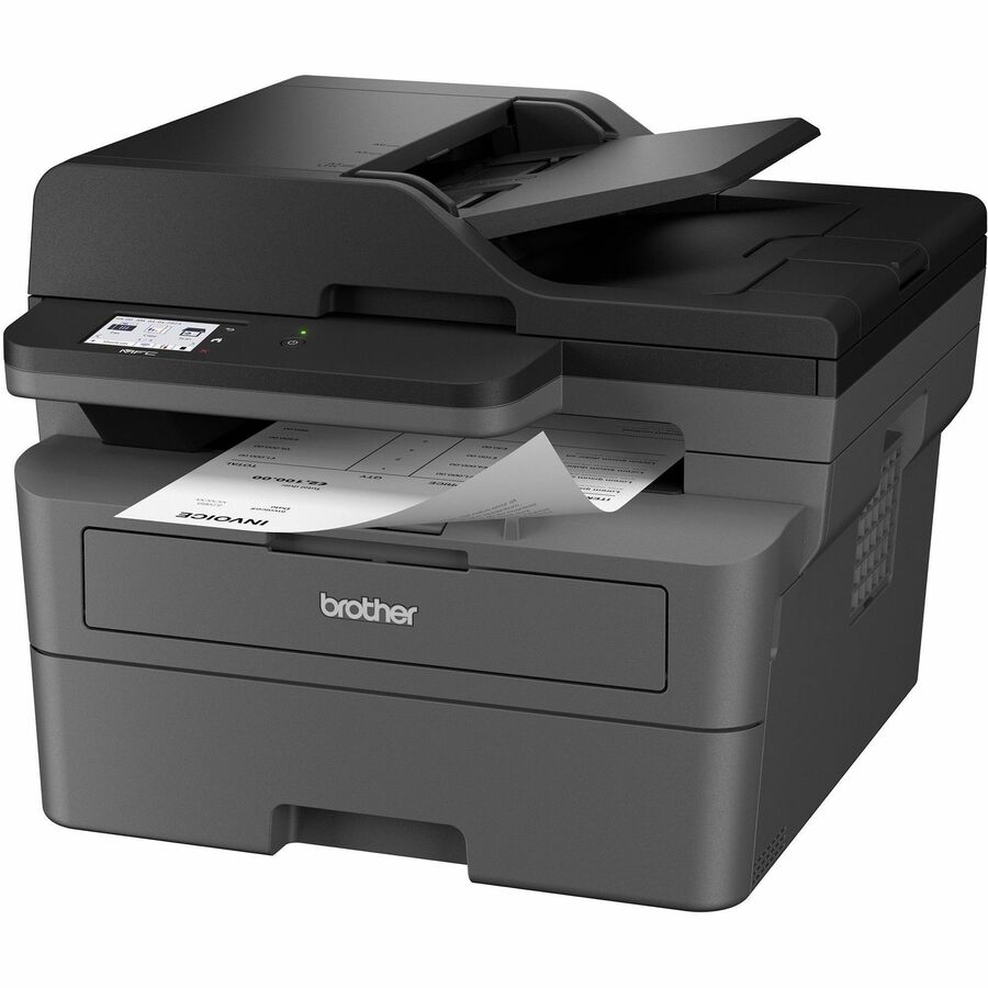 Brother Wireless MFC-L2820DW XL Compact Monochrome All-in-One Laser Printer with Copy, Scan and Fax, up to 4,200 pages1 of toner included, Duplex and Mobile Printing
