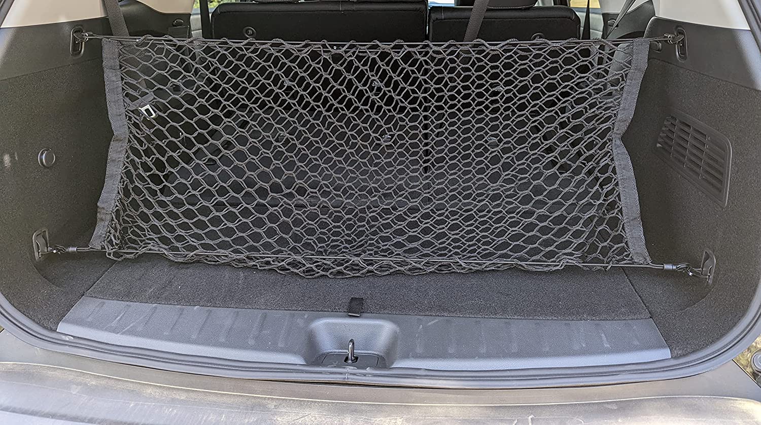 Envelope Style Trunk Cargo Net for Nissan Pathfinder S SV SL 2022-2023