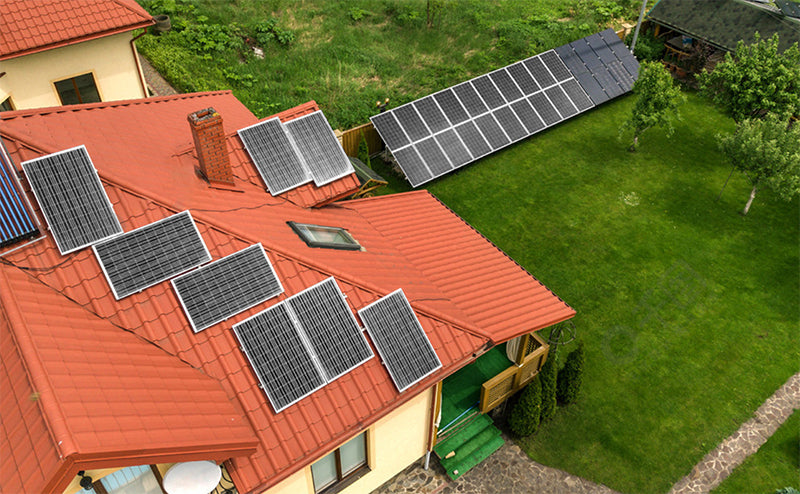 solar panels for hpme roof