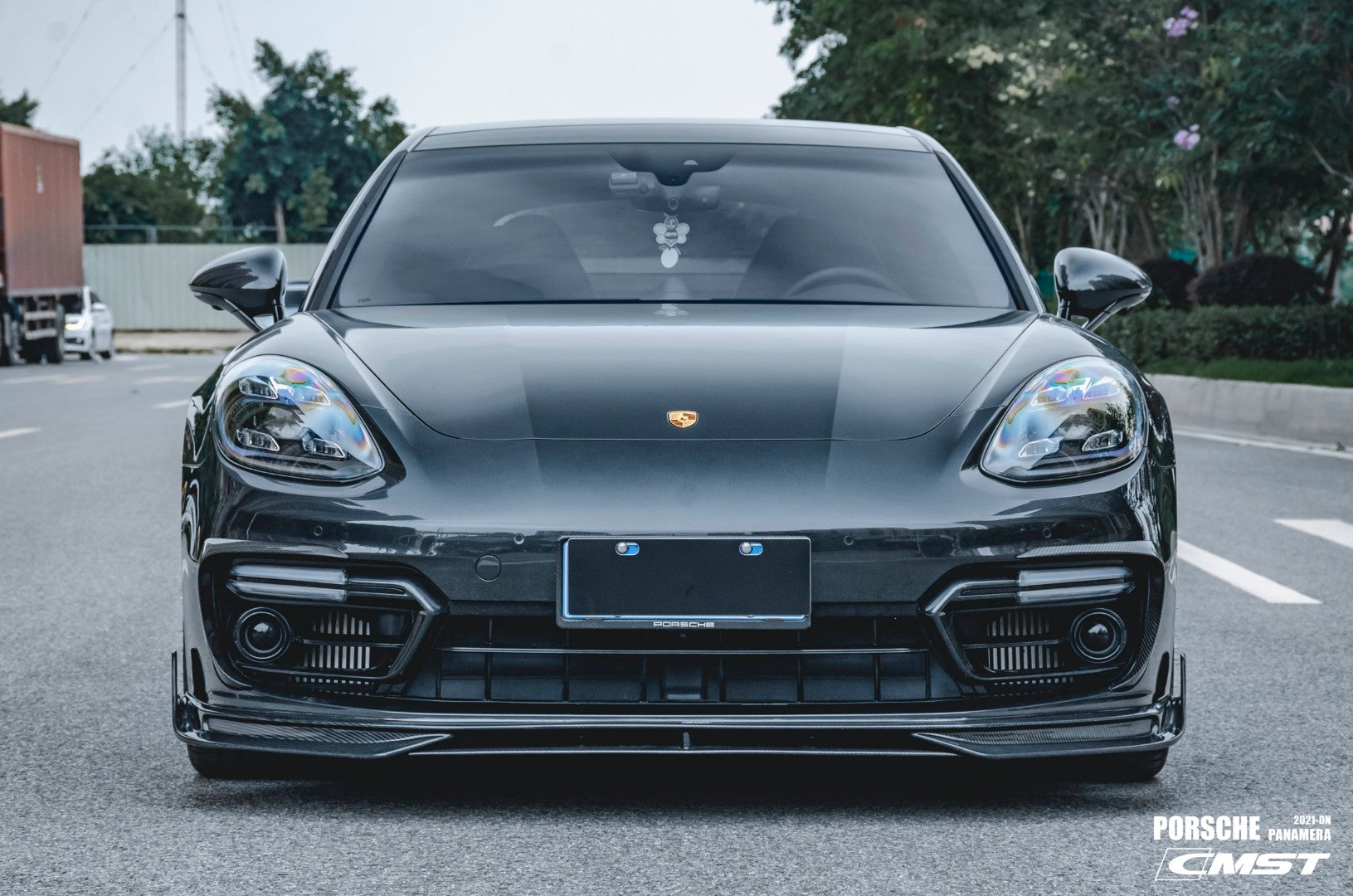 CMST Tuning Pre- preg Carbon Fiber Upper Valences for Porsche Panamera 971 / Turbo / GTS 2021-2022