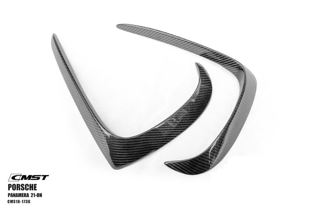 CMST Tuning Pre- preg Carbon Fiber Upper Valences for Porsche Panamera 971 / Turbo / GTS 2021-2022