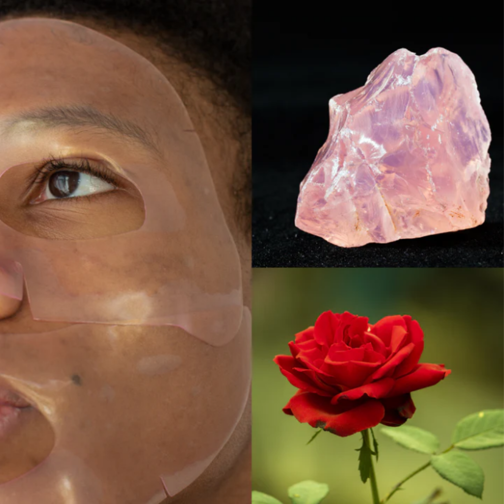 ZAQ Rose Quartz Luxurious Hydrogel Face Mask