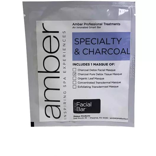 Amber Products Charcoal Pure Detox Tissue Masque (FM-4589)