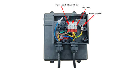 Neuer Elektrischer Seilzug Steuerkasten Verkabelung