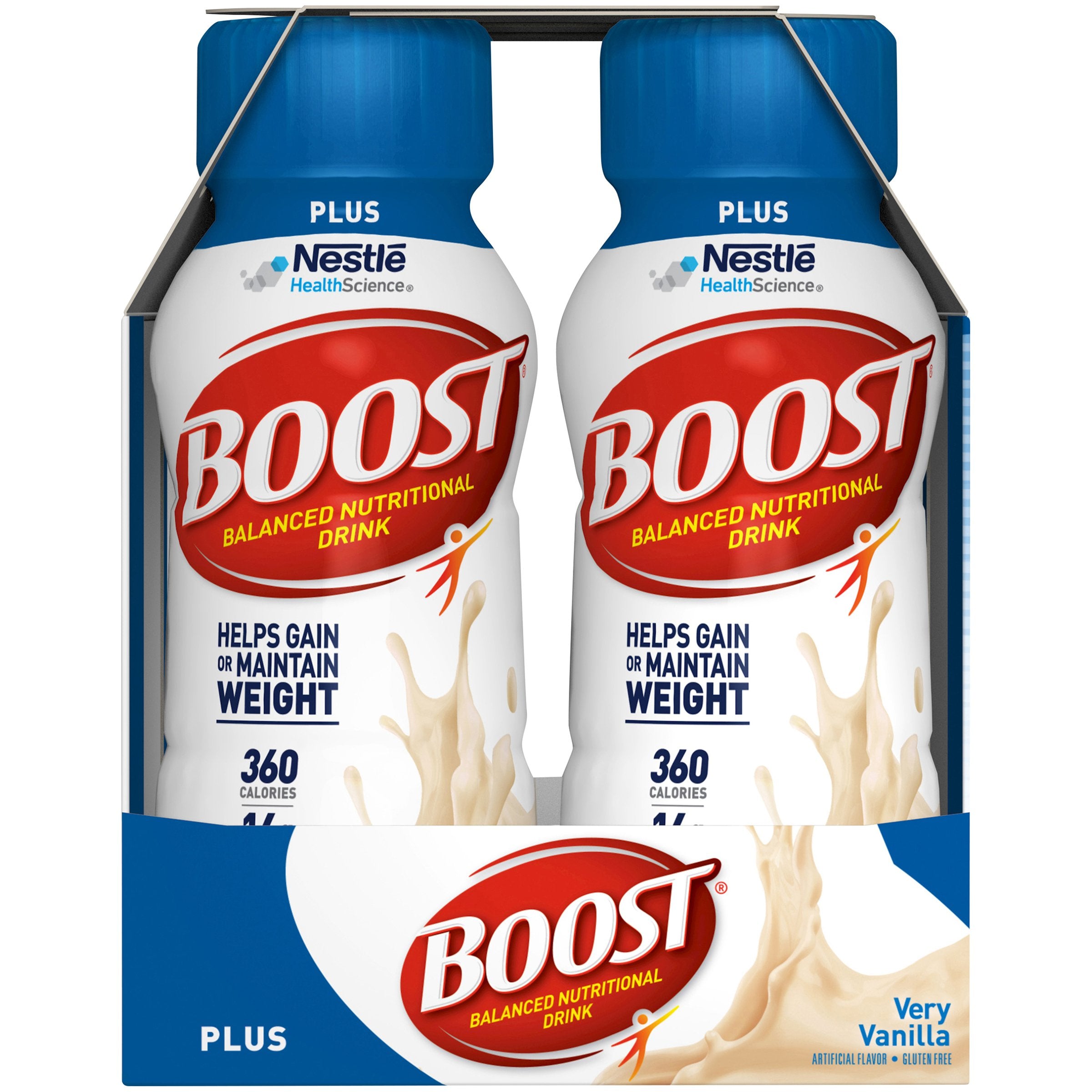 Oral Supplement Boost Plus Very Vanilla Flavor Liquid