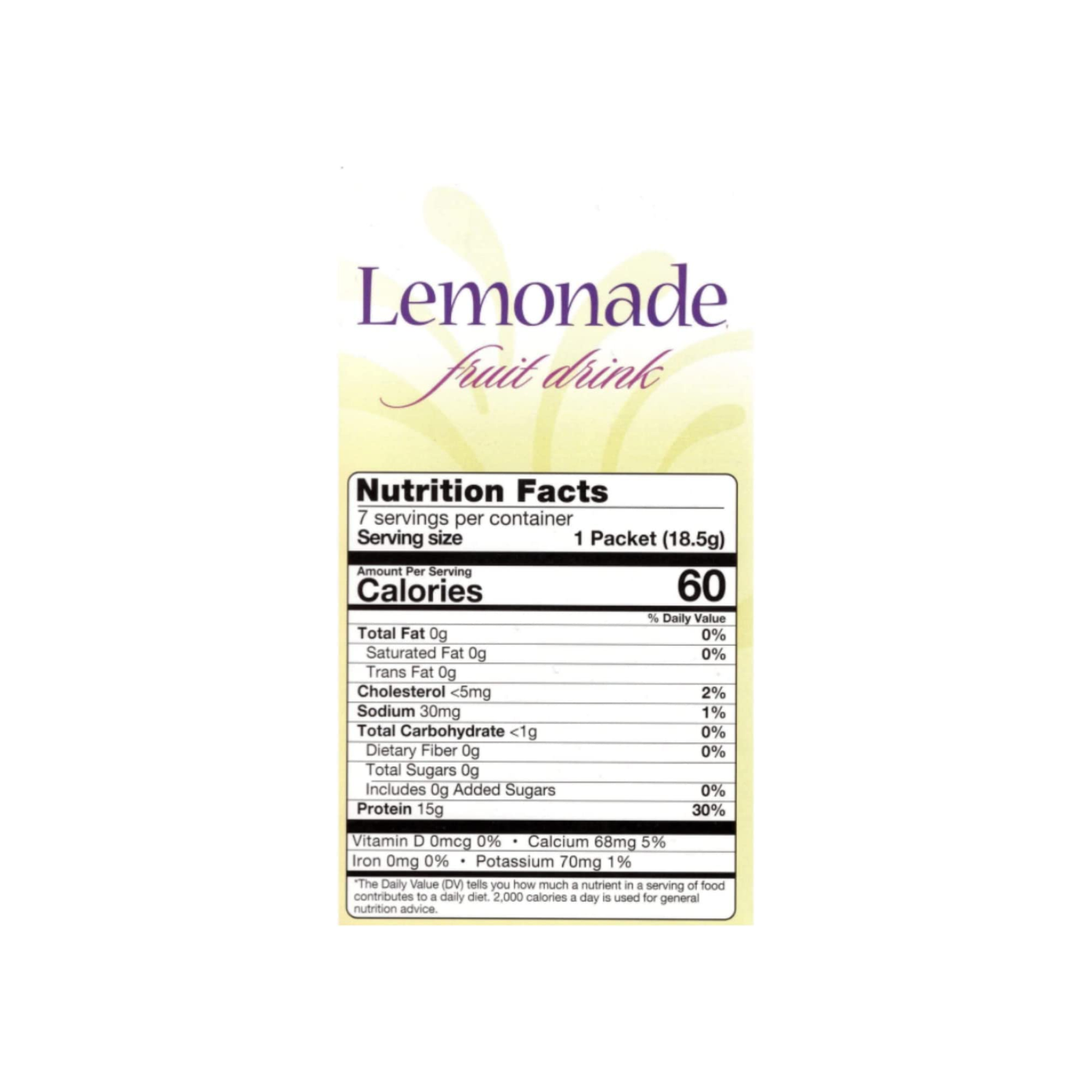 Lemonade Fruit Drink