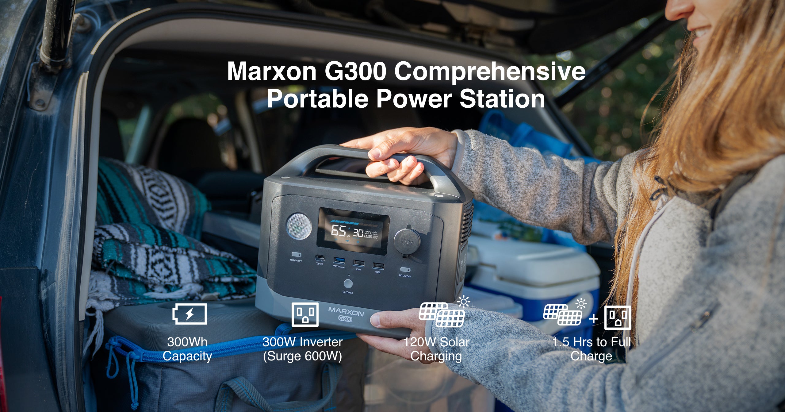 Marxon G300 Portable Power Station – Marxon US