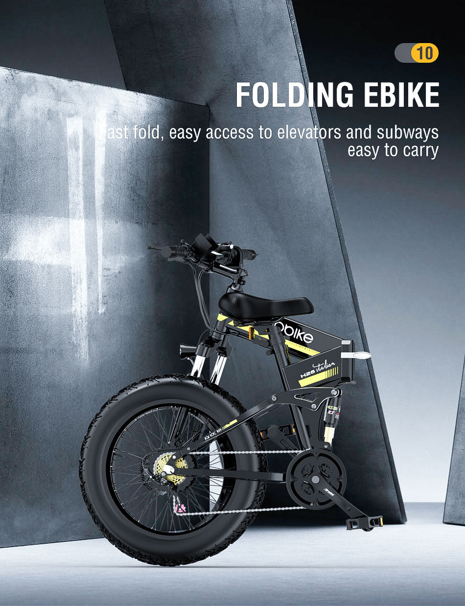 Janobike H26 Folding Ebike