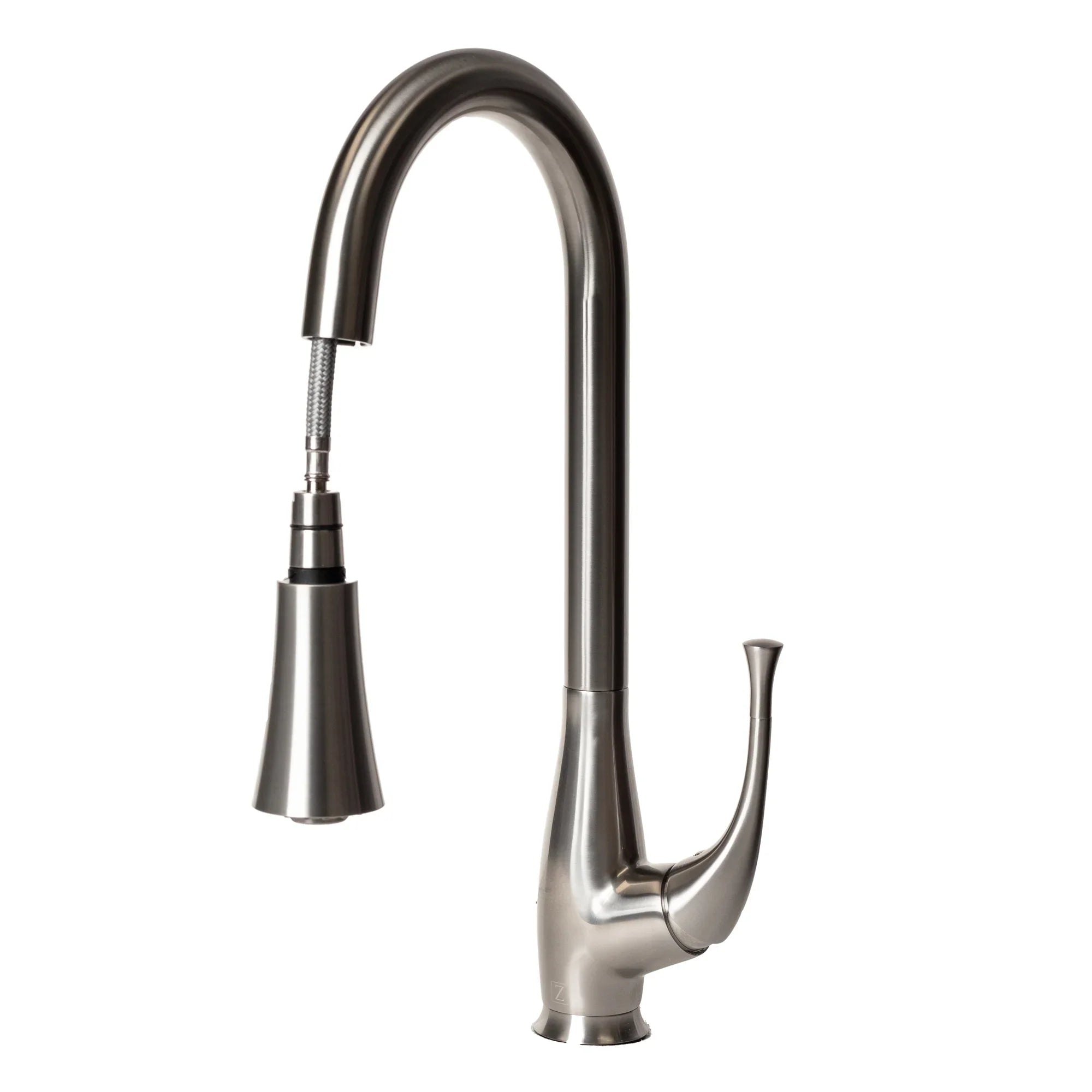 ZLINE Castor Kitchen Faucet in Brushed Nickel (CAS-KF-BN)