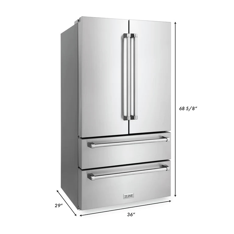 ZLINE Kitchen Package with Refrigeration, 48