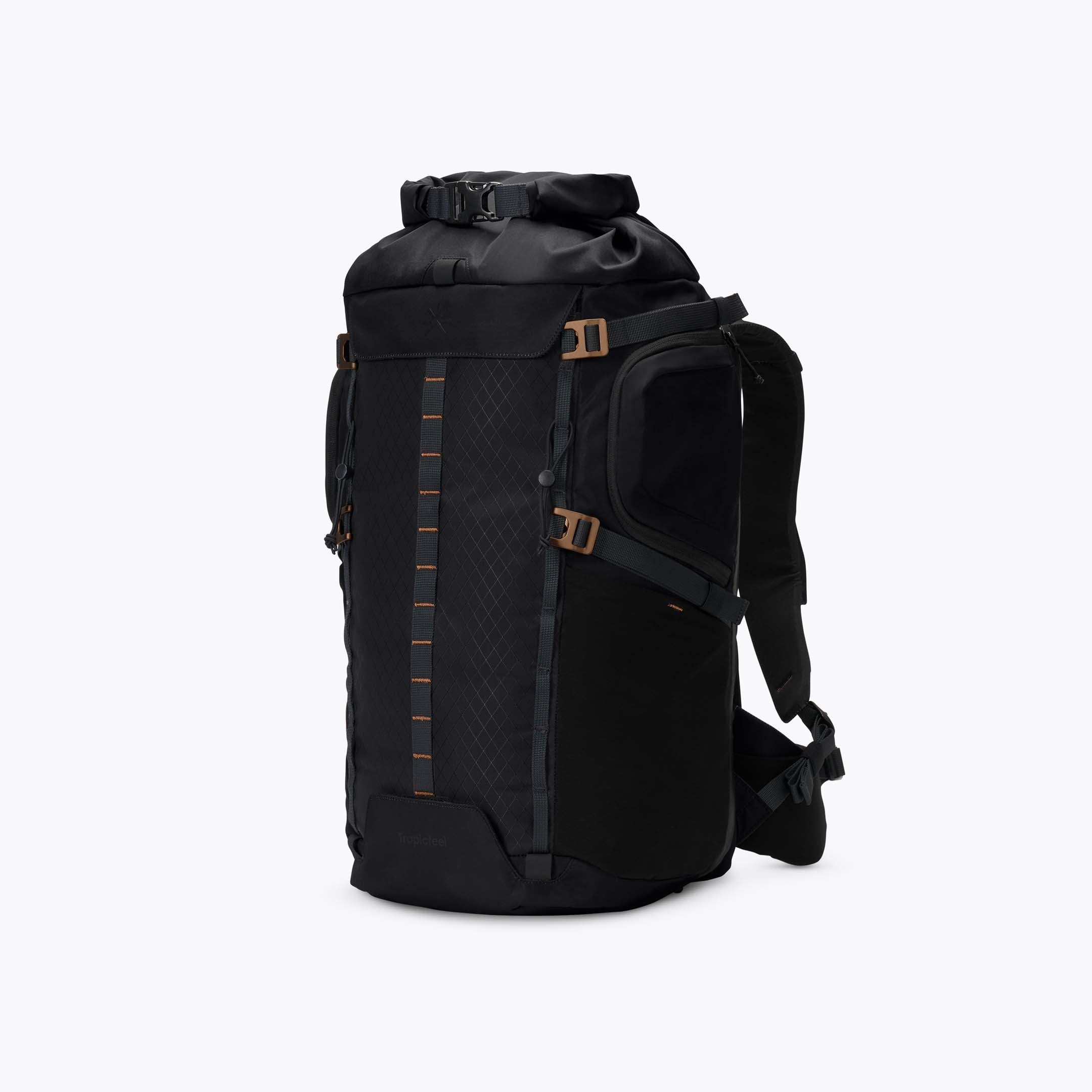 Shelter Backpack Core Black + Waterproof Daypack Core Black + Sealed Laundry Bag