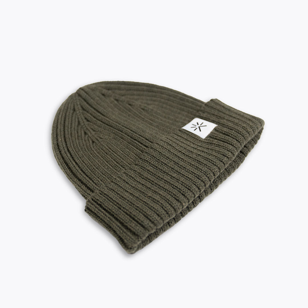 Bergen Beanie Olive Green