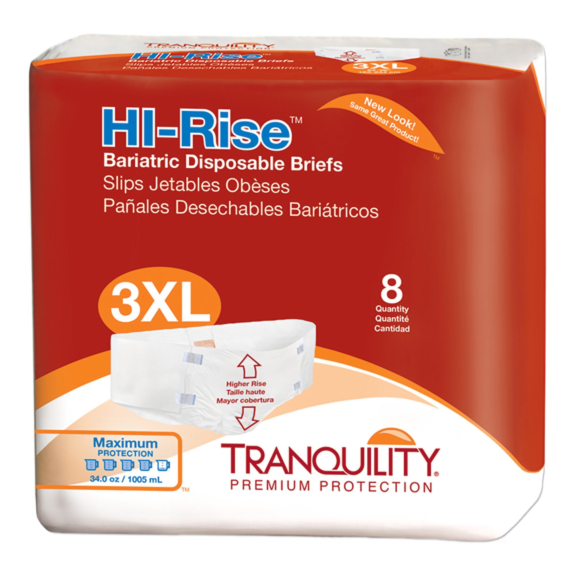 Tranquility? HI-Rise? Maximum Absorbency Bariatric Incontinence Brief