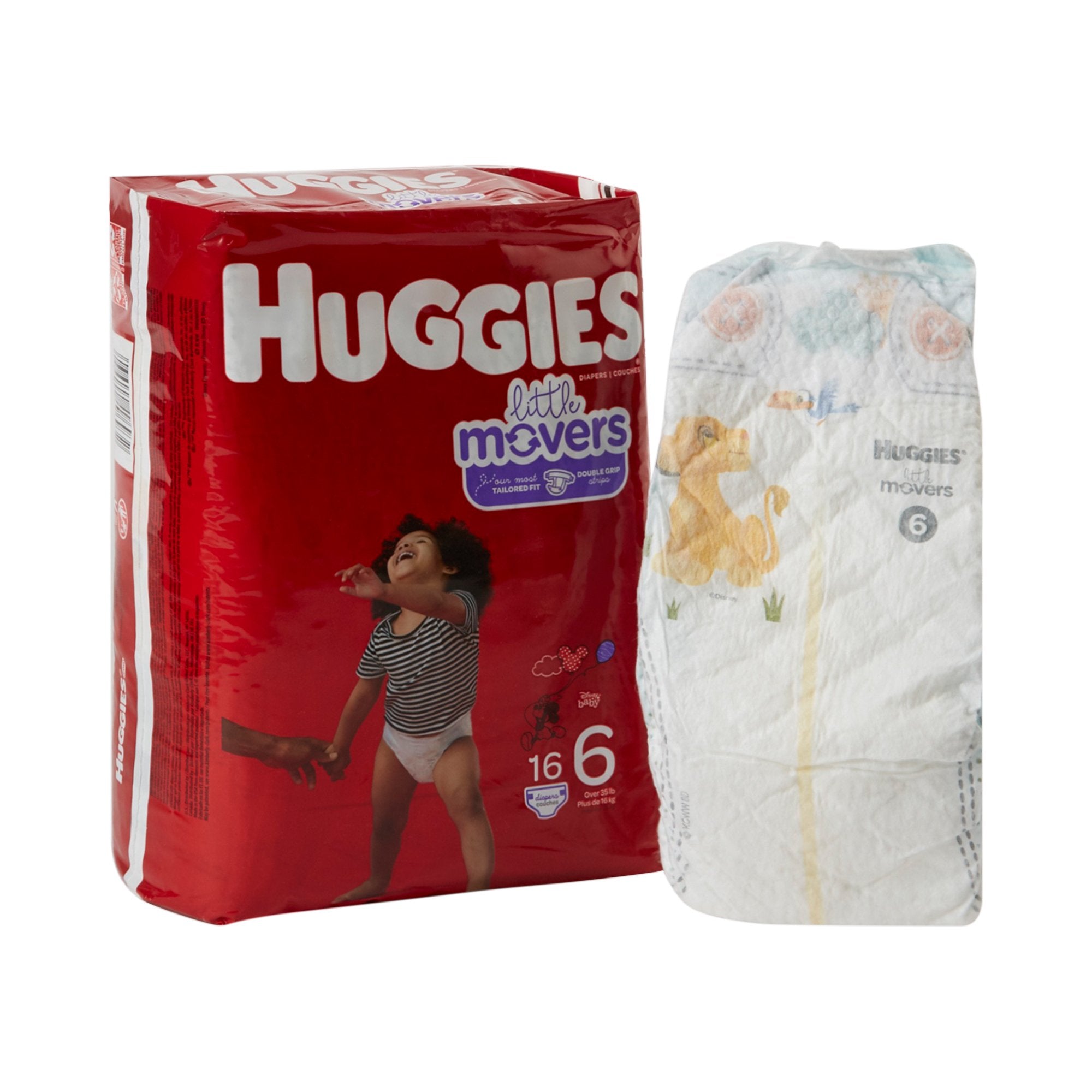 Huggies? Little Movers? Diaper, Size 6