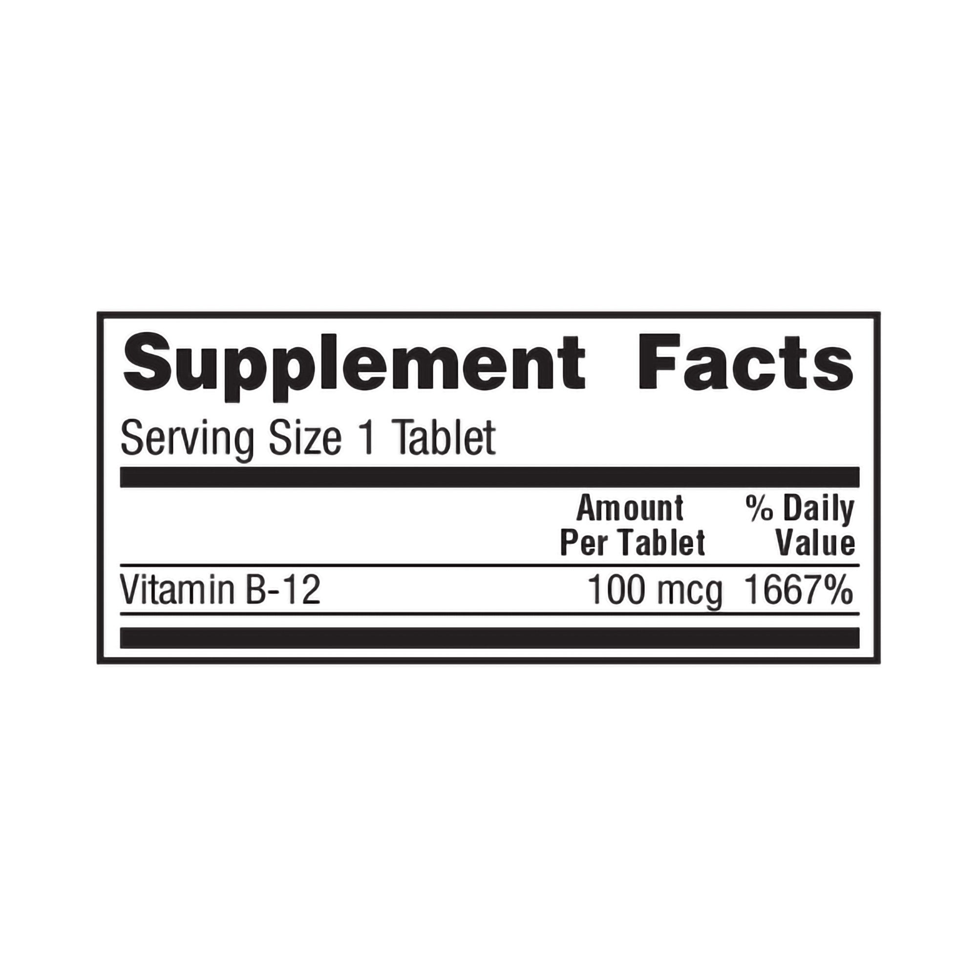 Health*Star? Vitamin B-12 Supplement