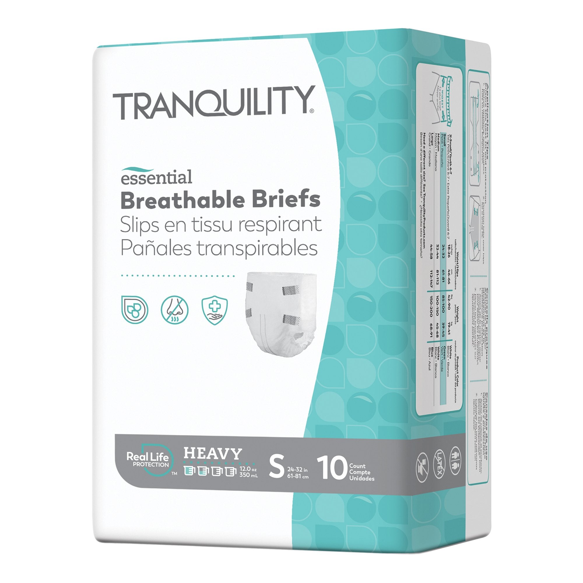 Tranquility? Essential Heavy Incontinence Brief, Small