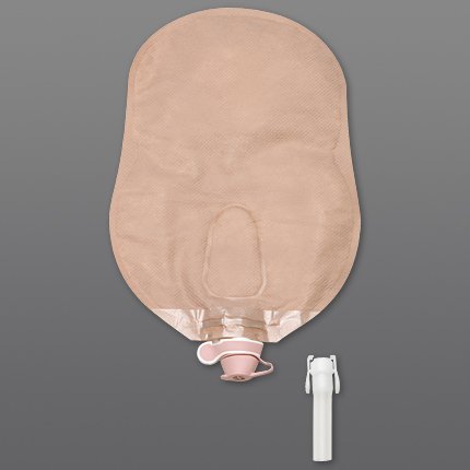 New Image? Two-Piece Drainable Ultra-Clear Urostomy Pouch, 9 Inch Length, 1? Inch Flange