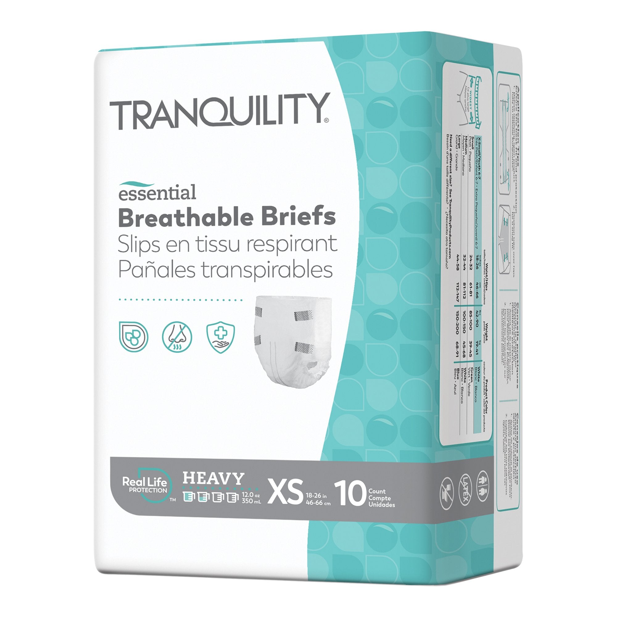 Tranquility? Essential Heavy Incontinence Brief, Extra Small