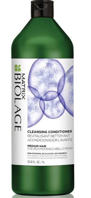 [Sample 0.5 oz] Matrix Biolage Cleansing Conditioner For Medium Hair | Non-Stripping, No Sulfates, No Parabens