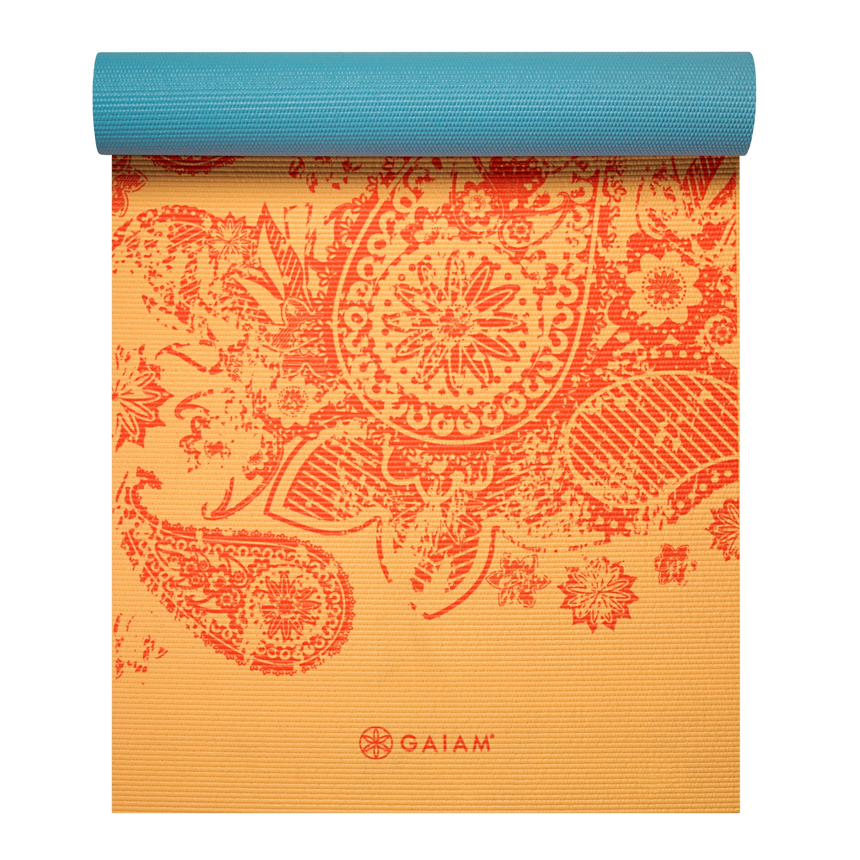 Premium Reversible Elephant Yoga Mat (6mm)