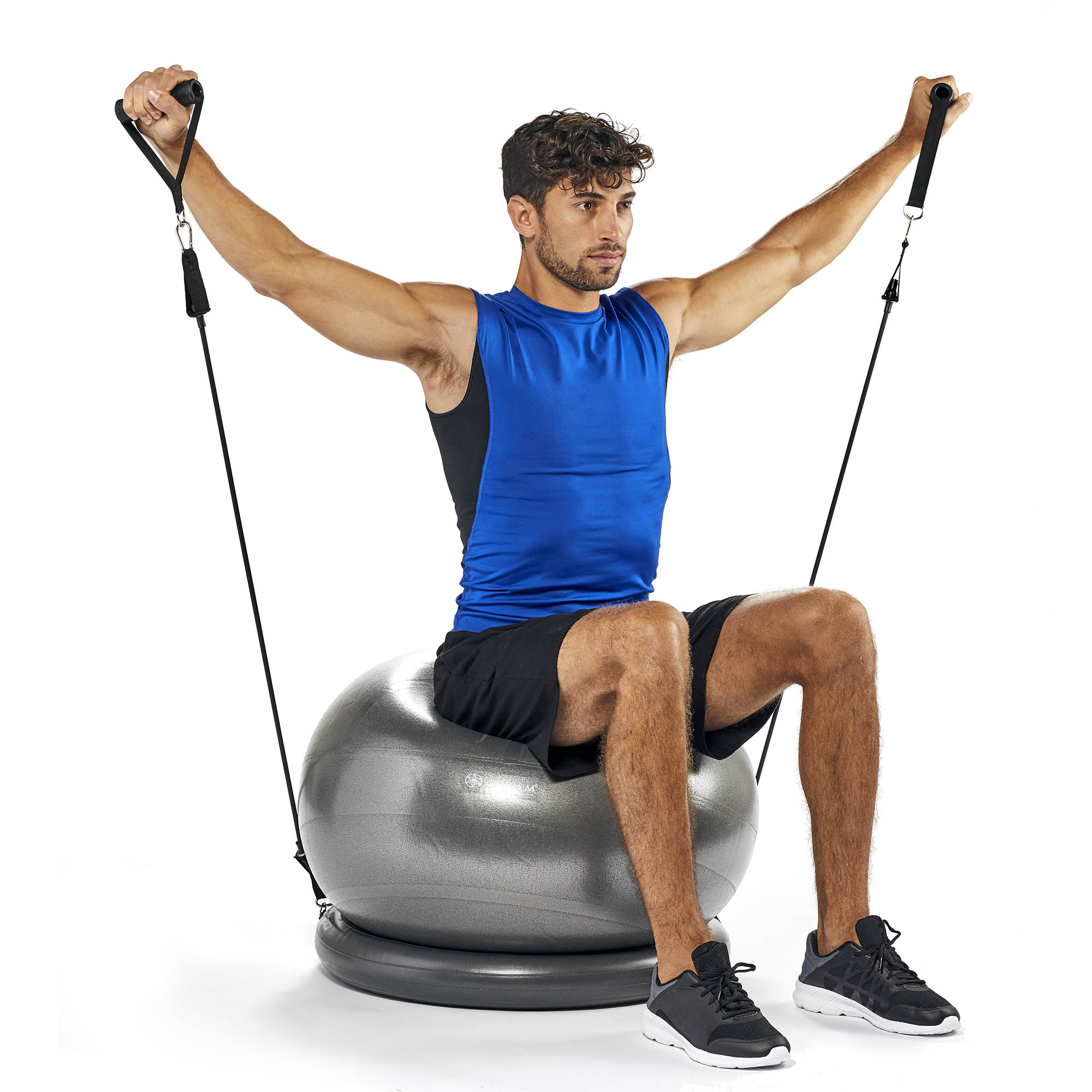 Stability Ball, Base & Cord Fitness Kit