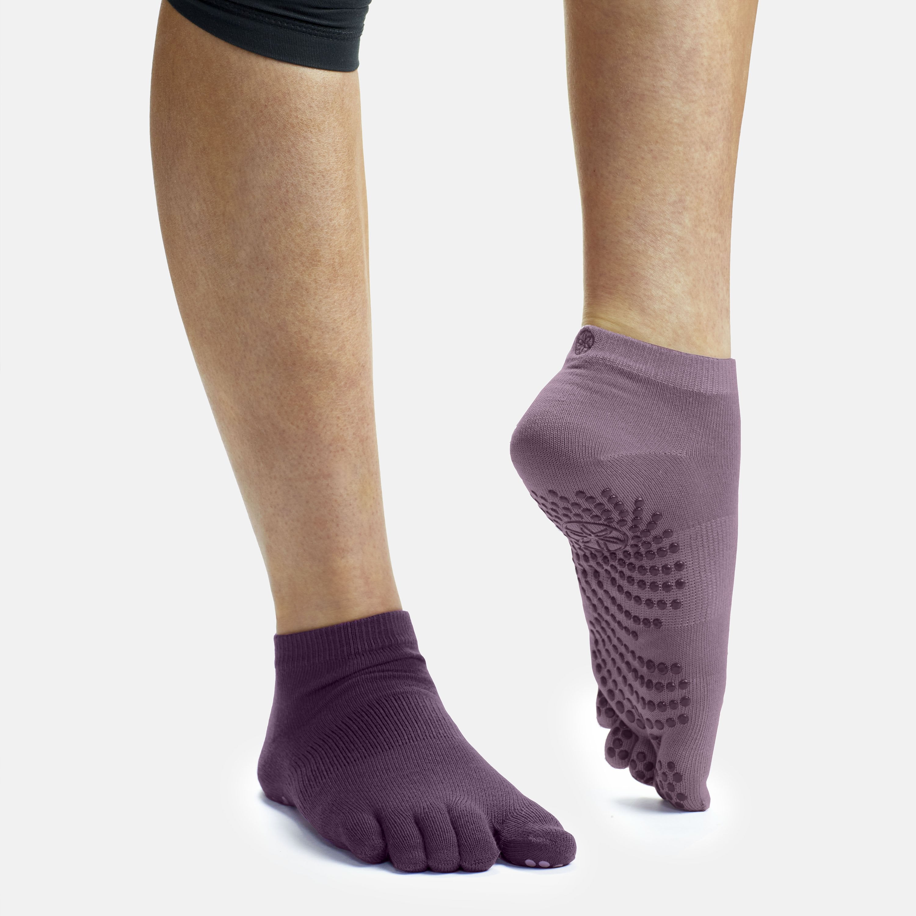 Grippy Classic Yoga Socks - 2 Pack