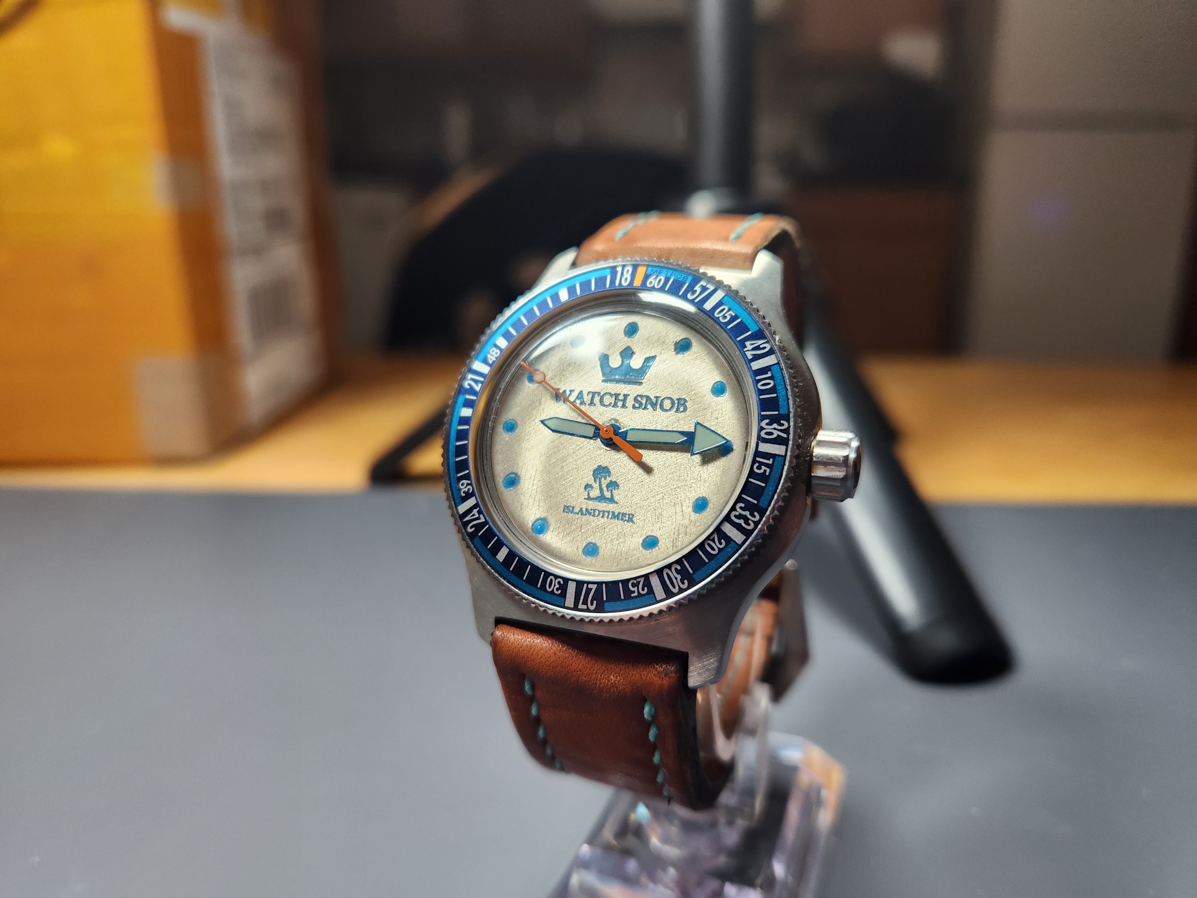 The Watch Snob - Island Timer 001 Custom Watch for Men