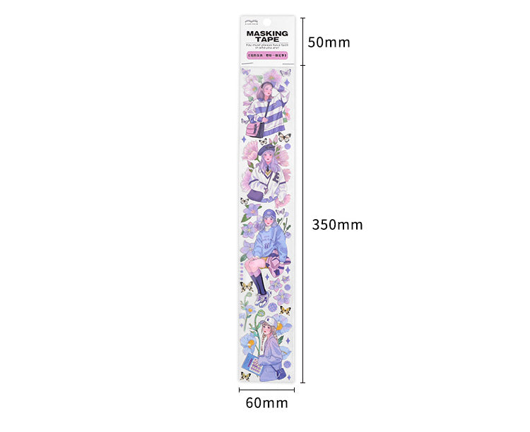 The Flower Girl Series Sticker