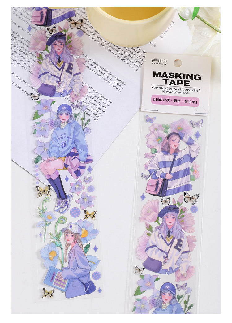 The Flower Girl Series Sticker