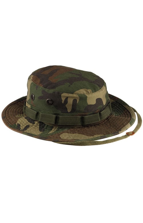  (5800) Boonie Hat - Woodland Camo 