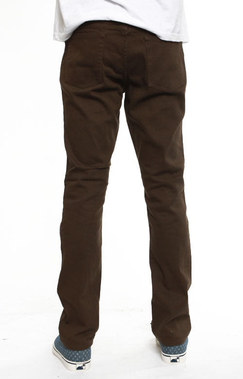 New Threat Twill Pants - Dark Brown