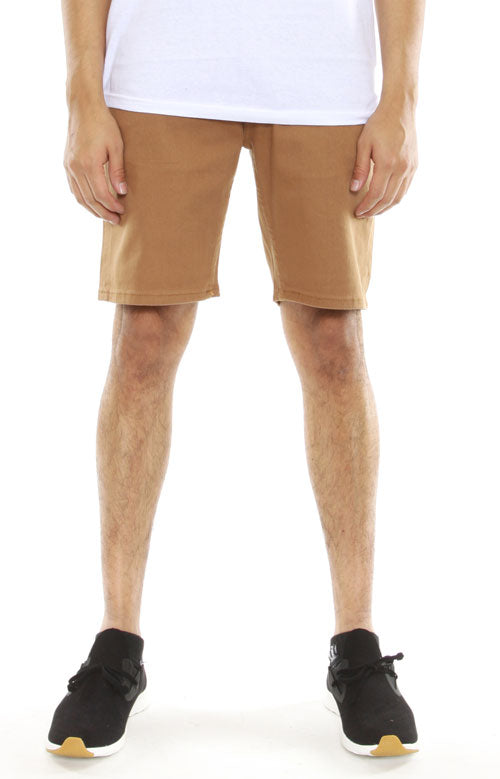  New Threat Twill Shorts - Tobacco Brown 