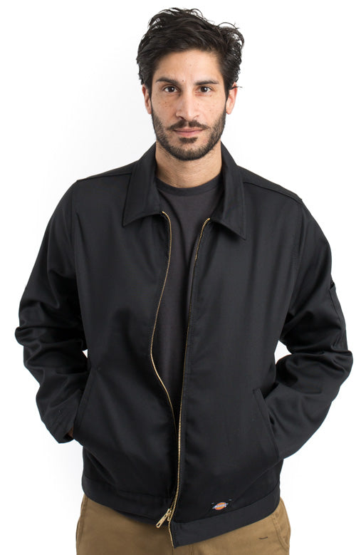  (JT75BK) Unlined Eisenhower Jacket - Black 