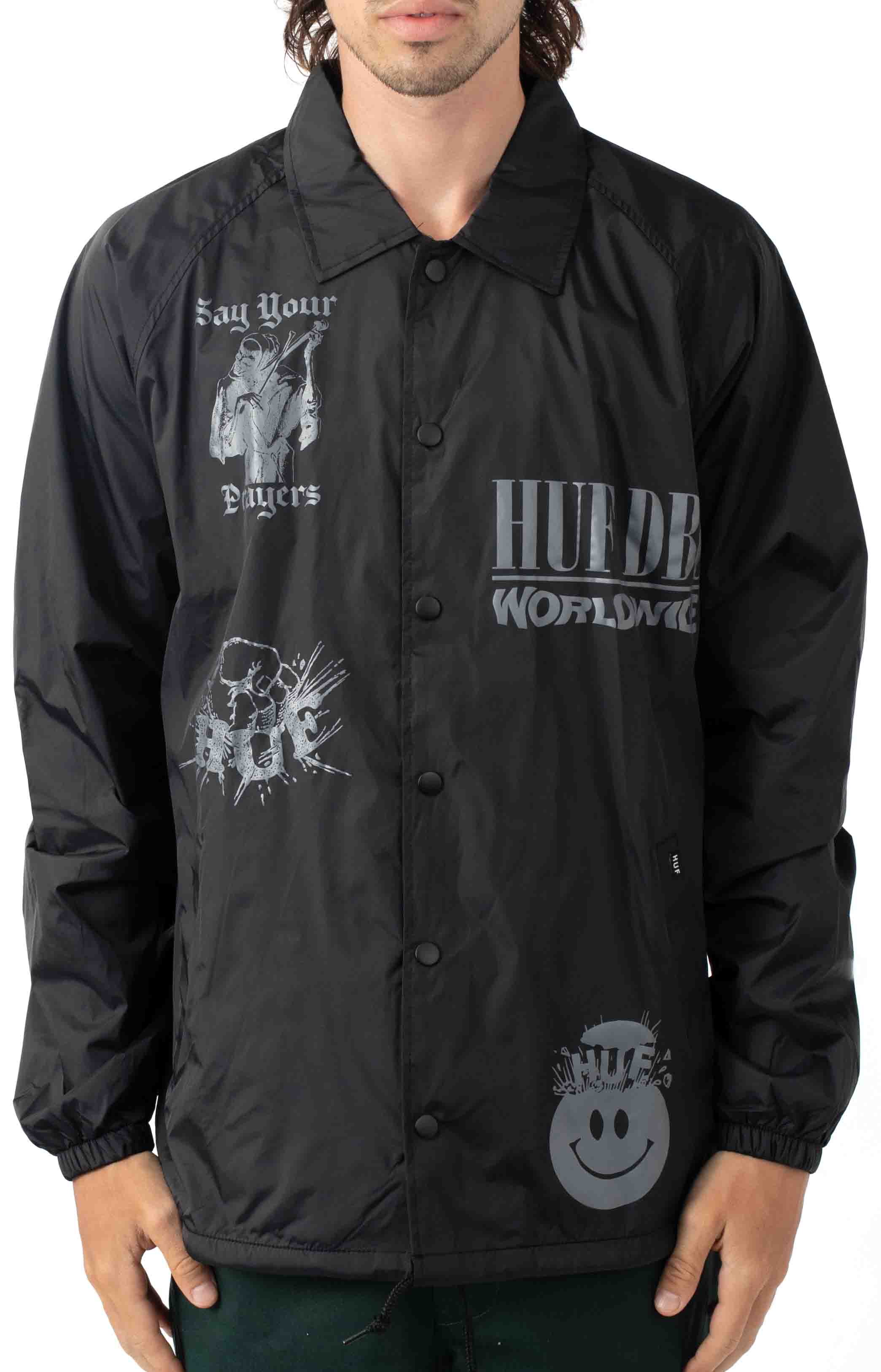  Disorder Coaches Jacket - Black 