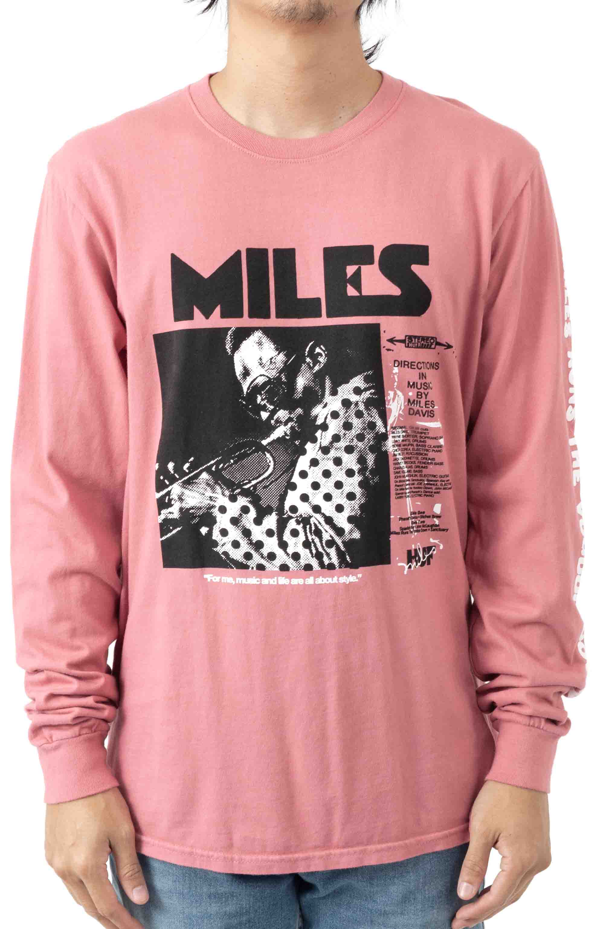  Voodoo Washed L/S Shirt - Dusty Rose 