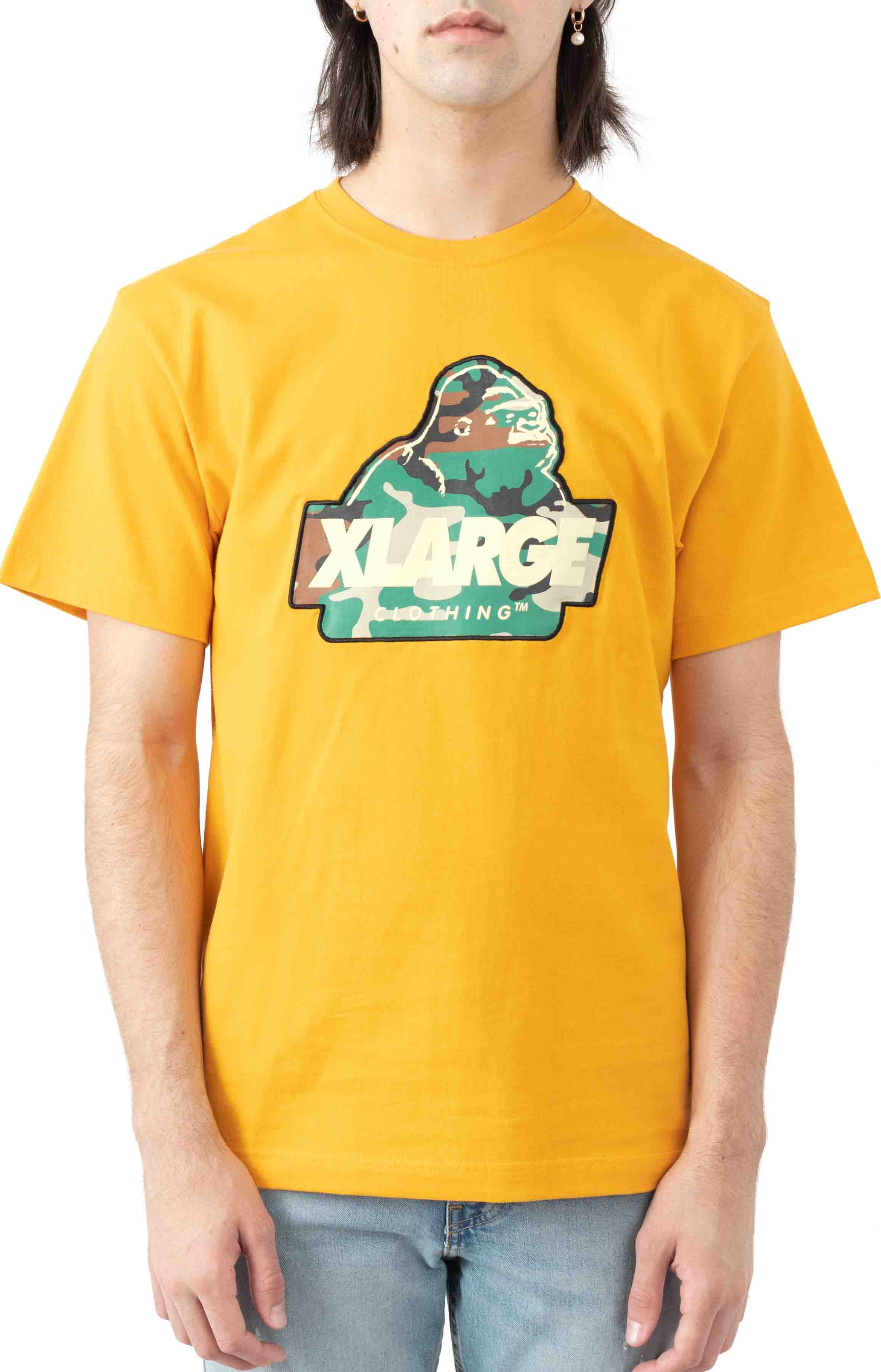  Camo Slanted OG T-Shirt - Yellow 