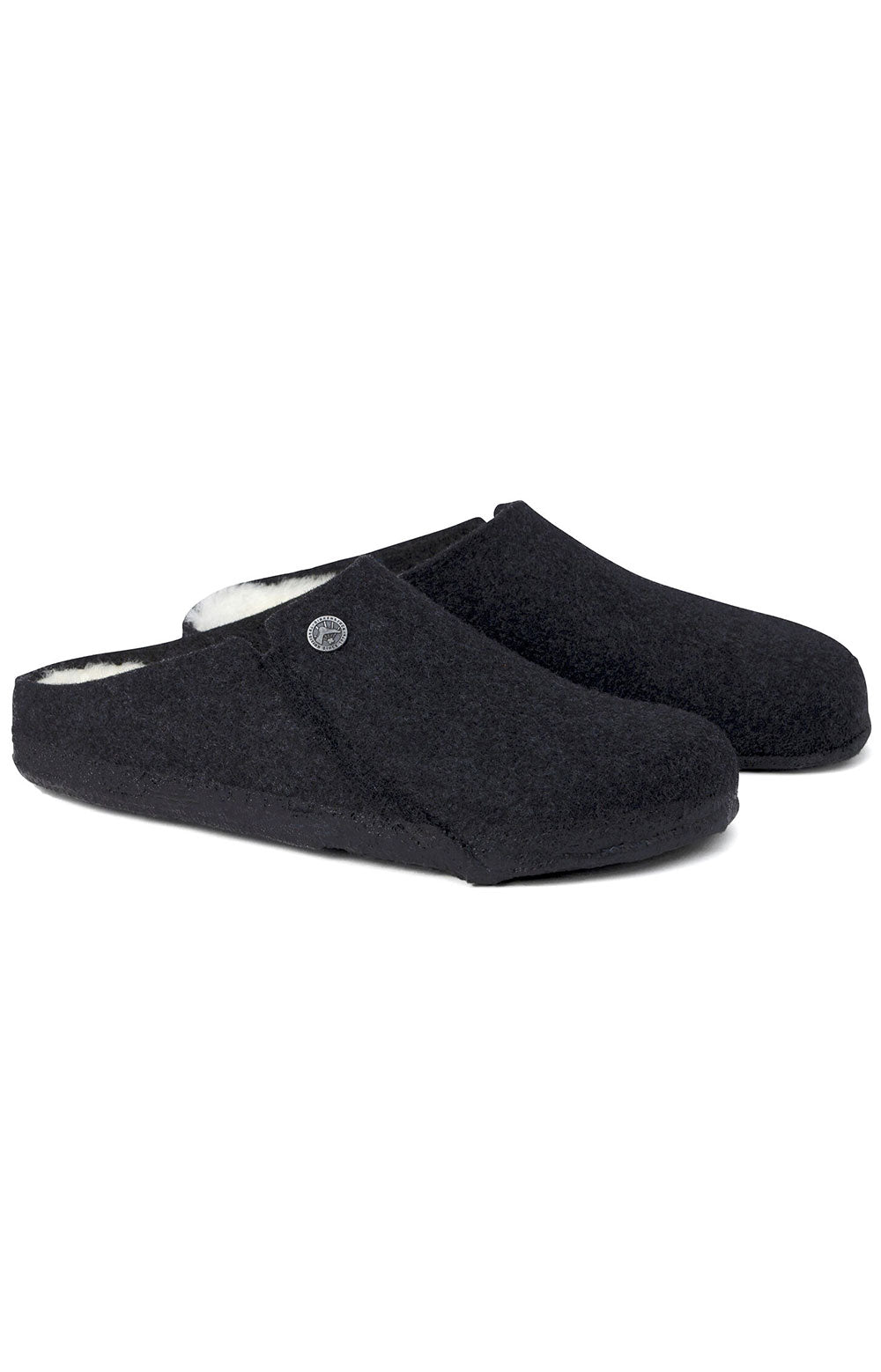  (1015090) Zermatt Shearling Wool Felt Slippers - Anthracite 