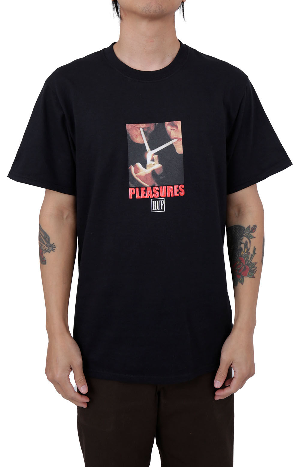  x Pleasures Together T-Shirt - Black 