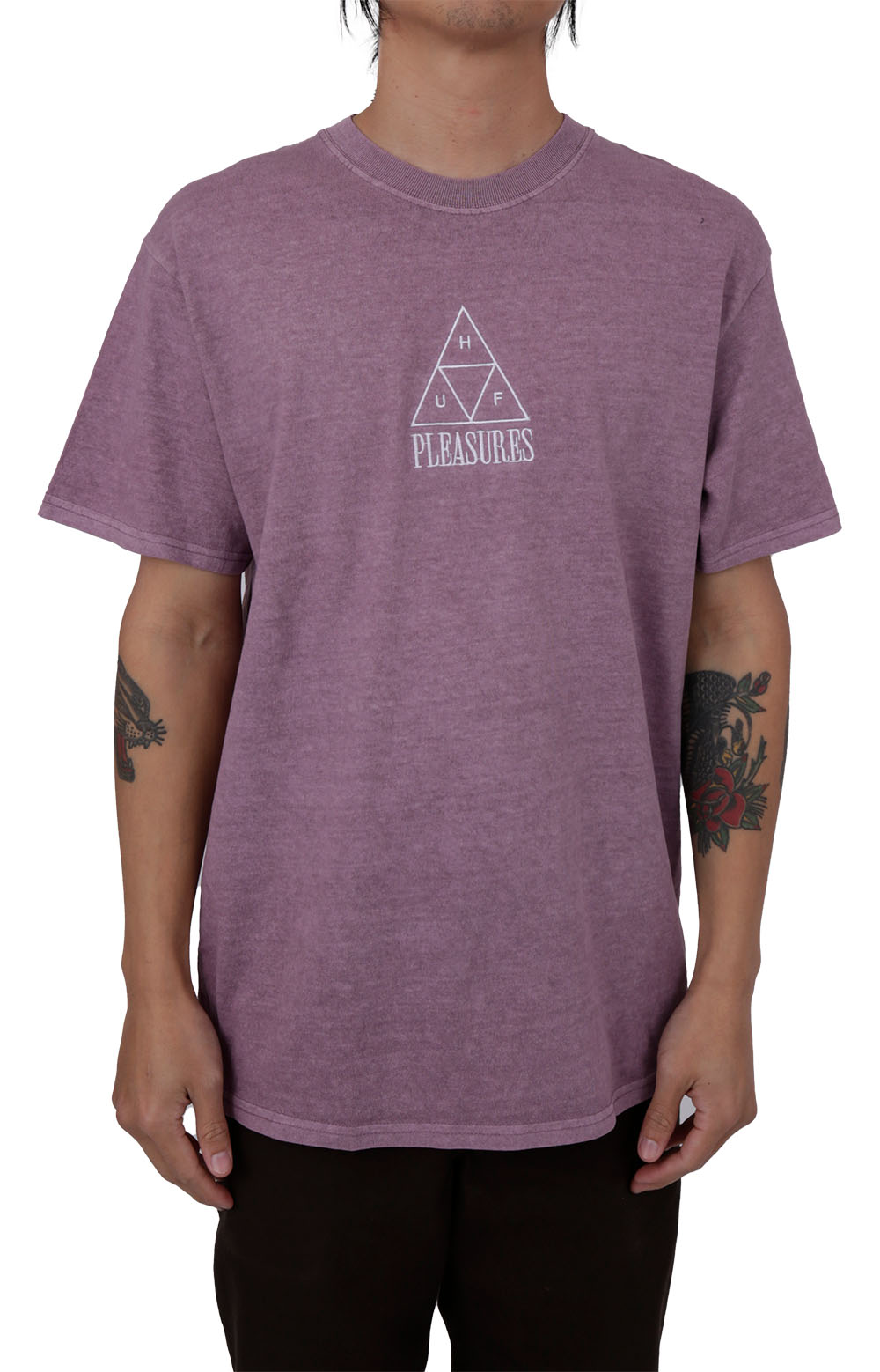  x Pleasures Dyed T-Shirt - Purple 