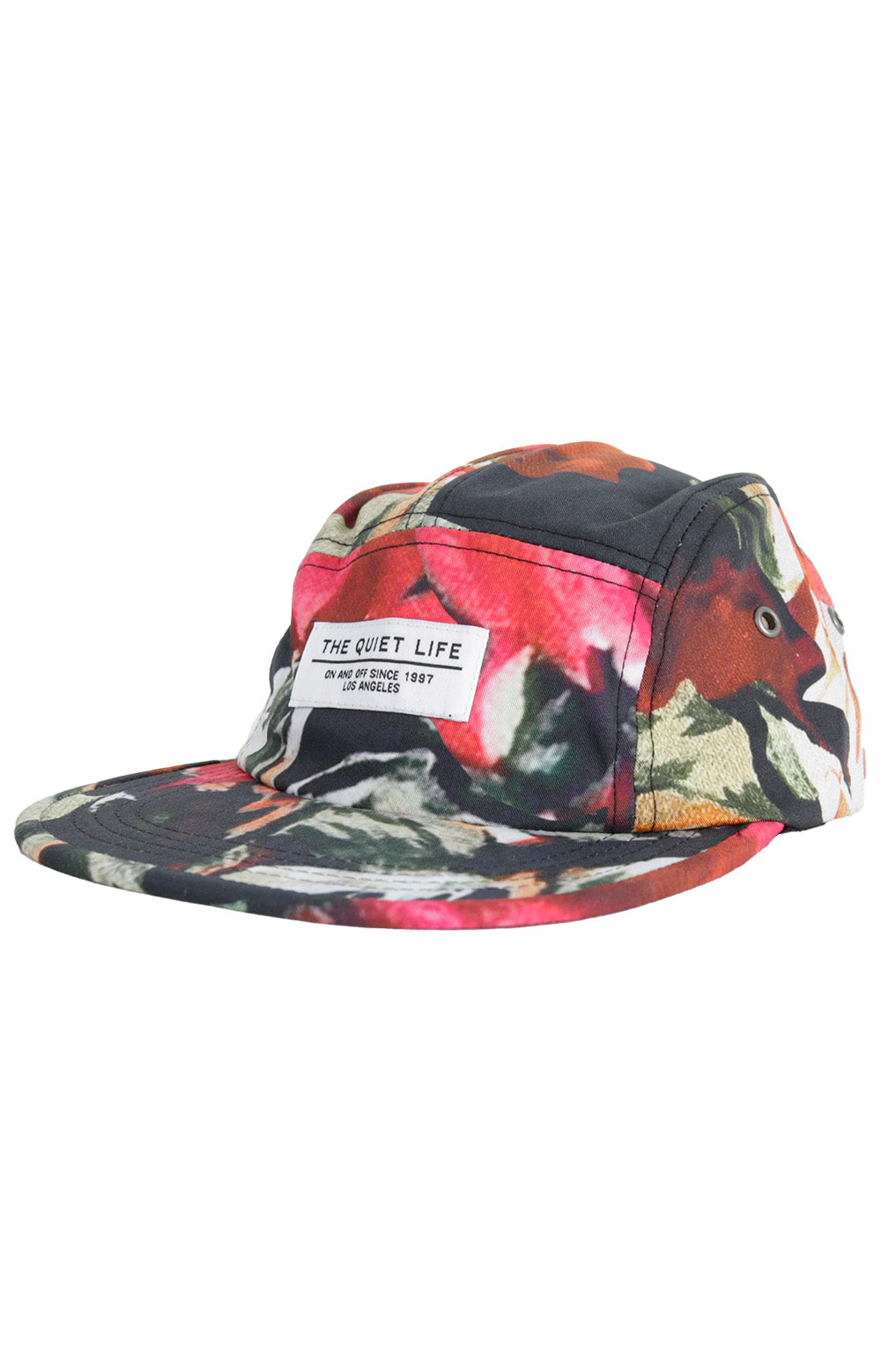  Rose 5 Panel Camper Hat - Floral 