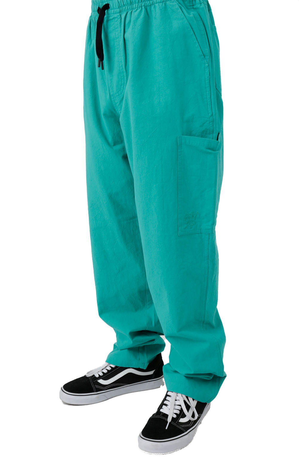  Crushed Pocket Pant - Teal 