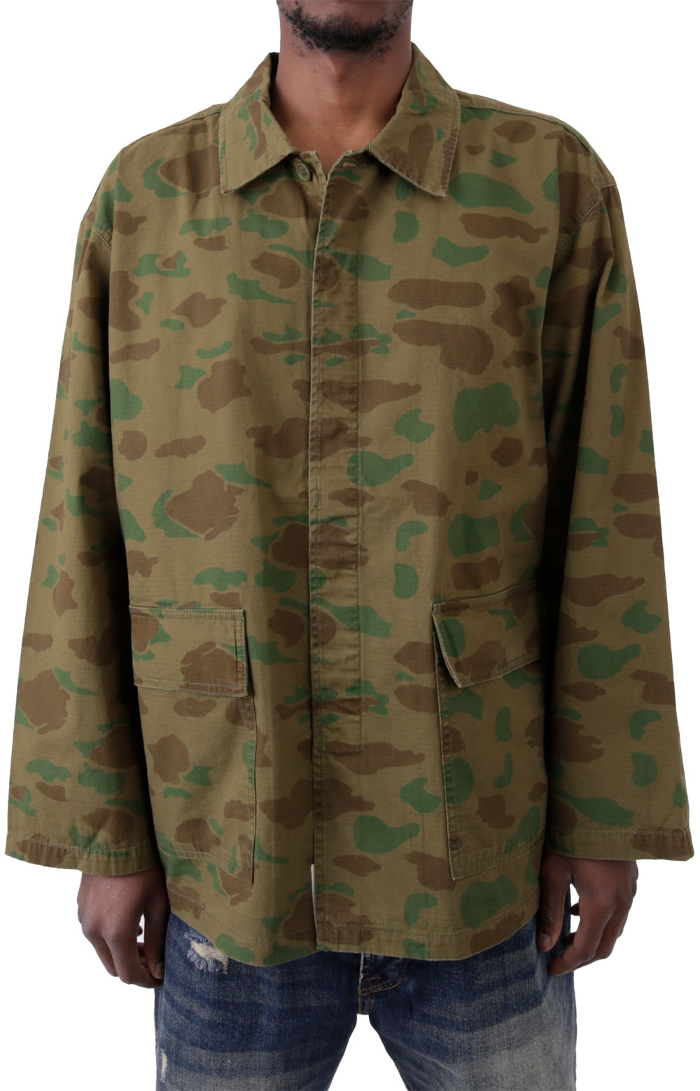  NY Harbor Fatigue Jacket - Duck Camo 