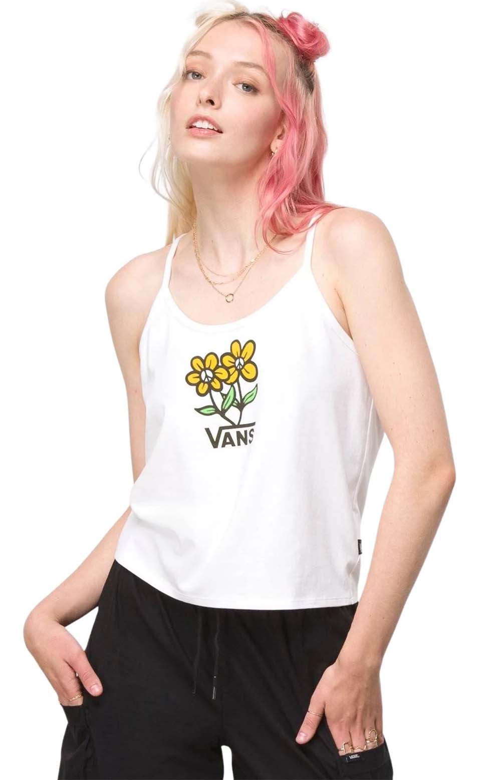  Pick Peace Tank Top - White 